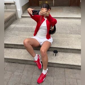 Reebok Red Women's Sneakers